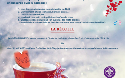 Les P’tis cadeaux de Noël des Scouts