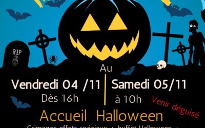 MJGO Haillot : Programme des vacances de la Toussaint