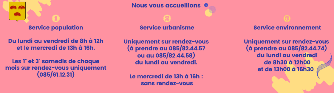horaires services