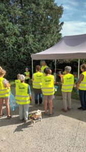 Photo avec les Bénévoles participants à l'opération BeWapp