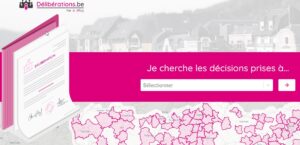 capture d'écran du site Délibérations du Conseil communal — 