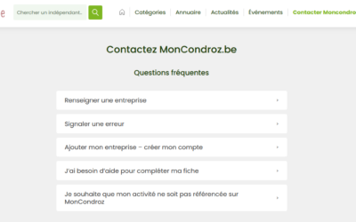 Répertoire des entrepreneurs et indépendants – Inscrivez-vous gratuitement