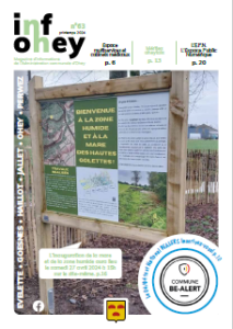 La première de couverture de l'Inf'Ohey n°63