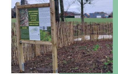 Inauguration de la mare et de la zone humide (27/04)