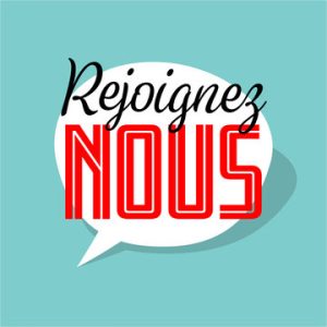 Pictogramme : Rejoignez-nous !