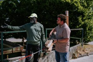 Photo d'illustration au recyparc - Le Personnel est à votre écoute. 