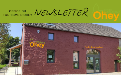 Office du tourisme d’Ohey : la newsletter