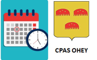 Fermeture des bureaux du C.P.A.S. ces jeudis & vendredis (01, 02, 29 & 30/05)