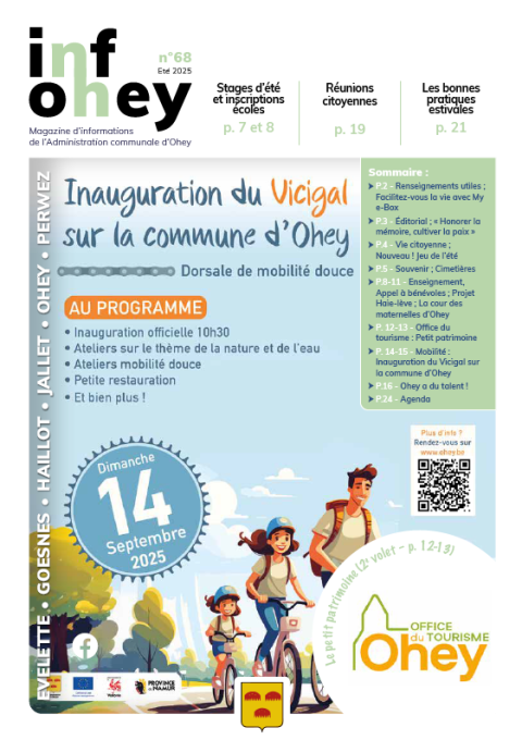 La Une de l'Inf'Ohey 68 