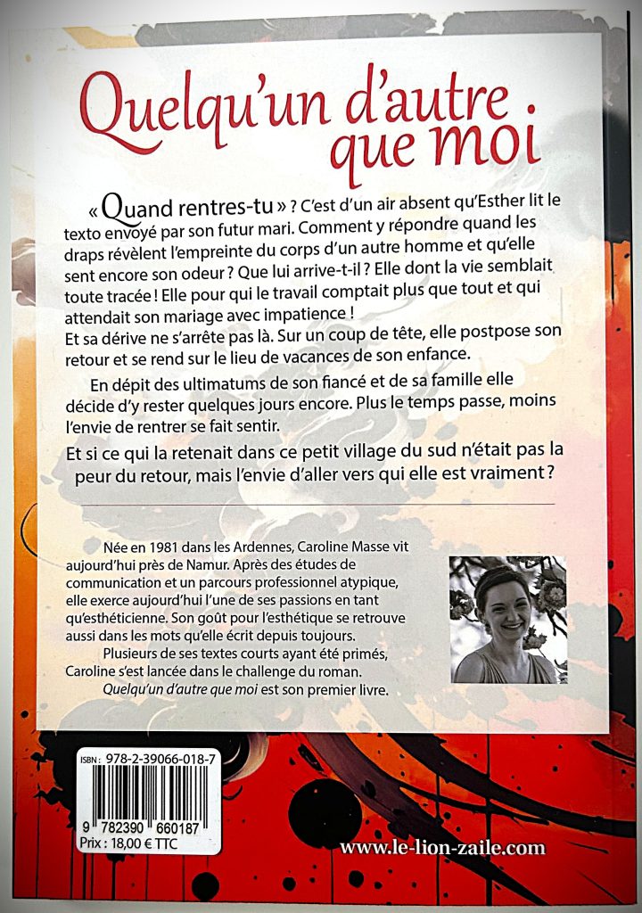 4e de couverture du livre