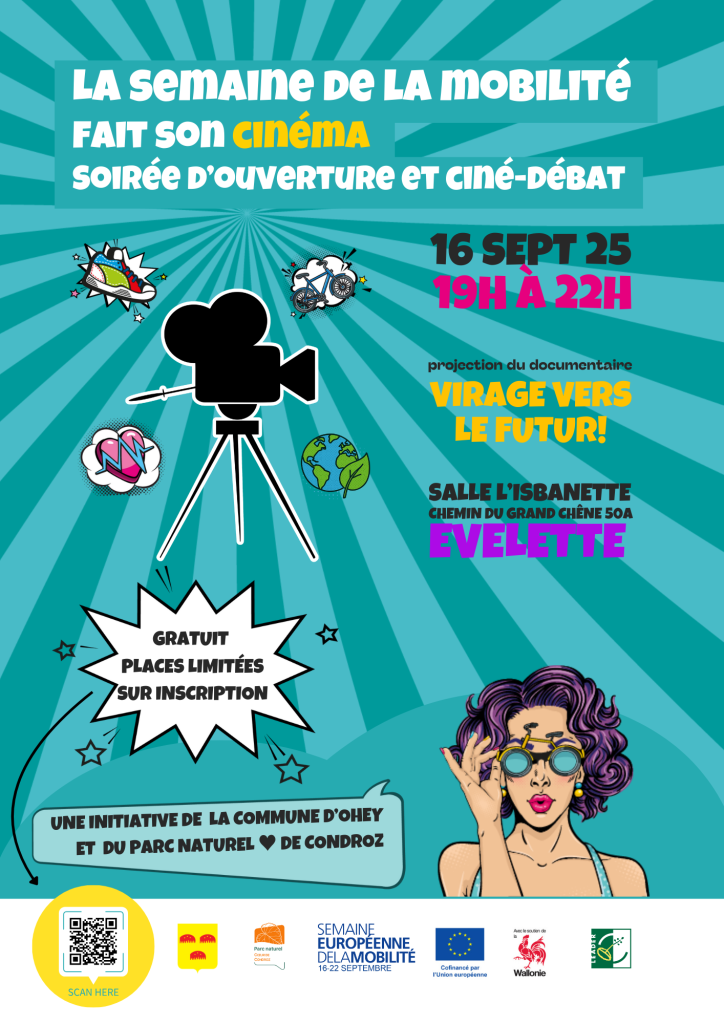Soirée d'ouverture de la semaine de la mobilité - 16/09 (visuel de l'affiche)