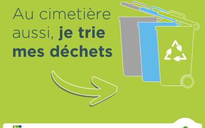 Le tri se passe aussi dans les cimetières