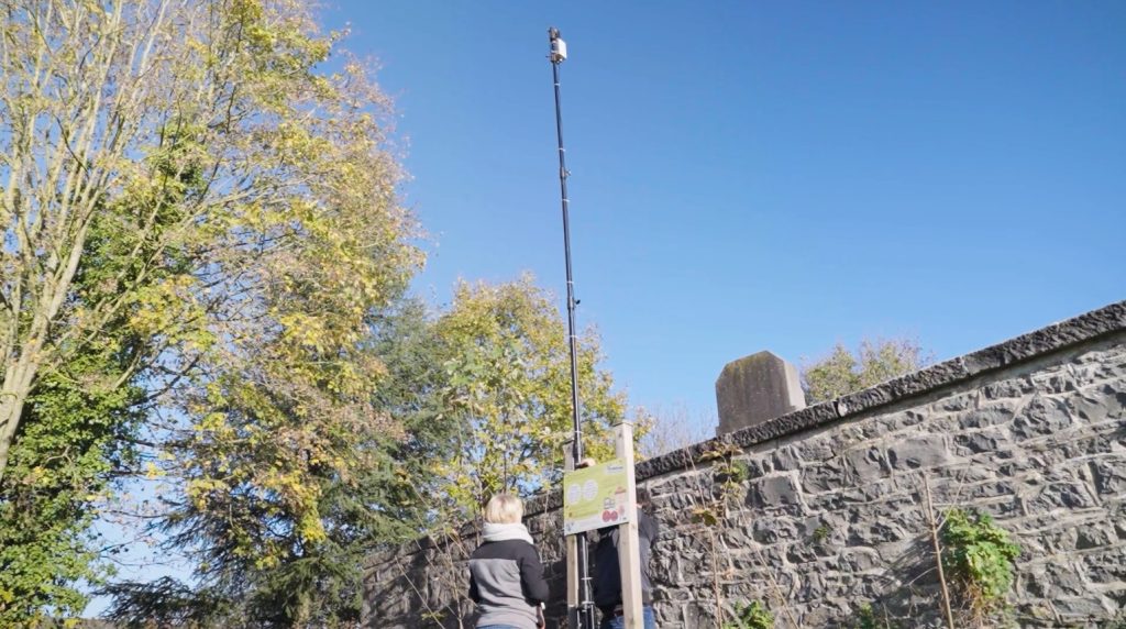 Sonomètre installé à Goenes en 2024