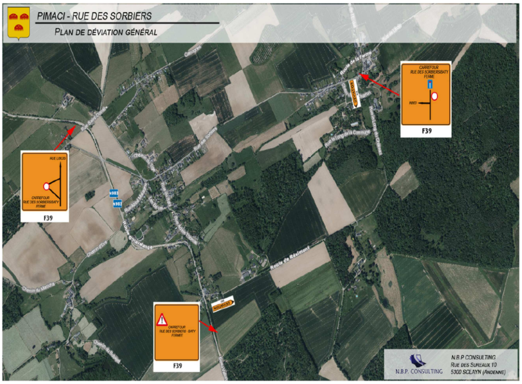 Plan de déviation