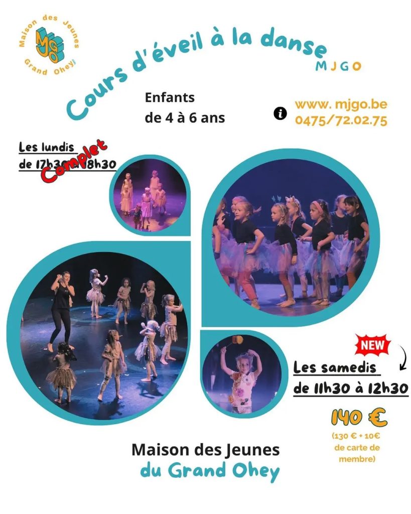 visuel éveil à la danse