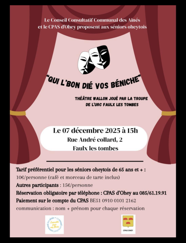 Théâtre organisé par le CCCA