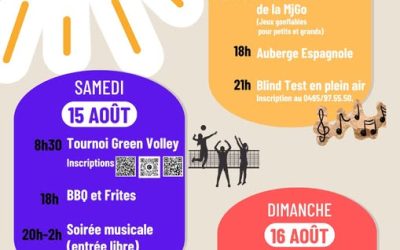 Fête du 15 août à Evelette