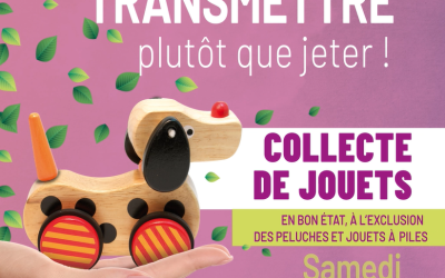 Collecte de jouets dans les recyparcs : donner plutôt que jeter ! (10/10/206)