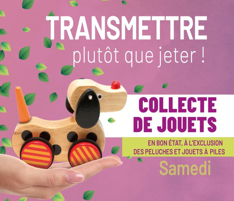 Collecte de jouets dans les recyparcs