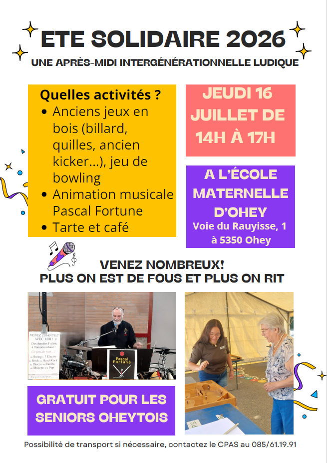 UNE APRÈS-MIDI INTERGÉNÉRATIONNELLE LUDIQUE