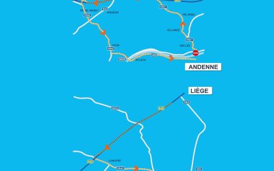 🚧 TRAVAUX À ANDENNE – CIRCULATION MODIFIÉE AU PONT SALVADOR ALLENDE