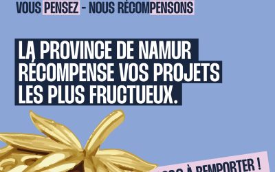 Les Prix de la Province de Namur : 5000 € pour les projets qui dynamisent notre territoire