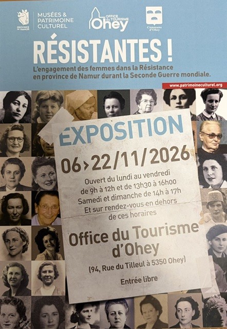 Une exposition sur les femmes de la Résistance à l'Office du tourisme