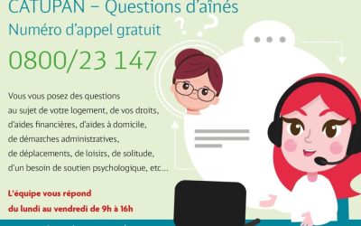 CATUPAN, pour répondre au mieux aux demandes des aînés et / ou de leur entourage