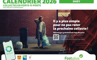 Votre calendrier de collectes 2026 arrive bientôt !