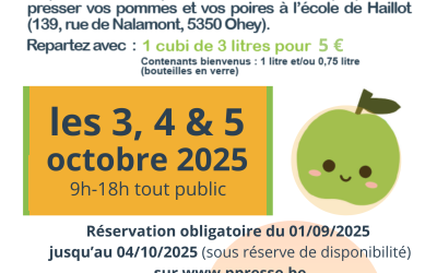 Pressage de fruits