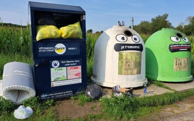 Attention : ne plus déposer de vêtements aux points de collecte TERRE dont les « bulles » sont pleines