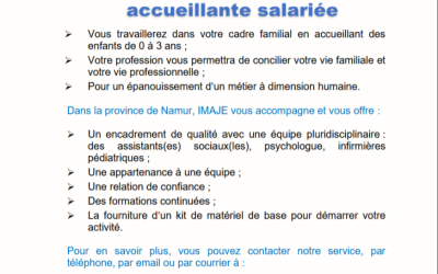Offre d’emploi pour accueillante salariée