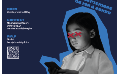 Nos enfants sur le net en toute sécurité – conférence (jeudi 10/09/2026)