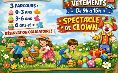 Grande chasse aux œufs à l’école de Perwez (dimanche 29 mars)