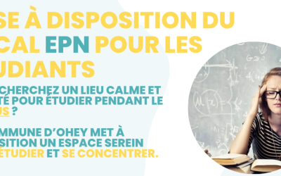 Mise à disposition d’un local à l’attention des étudiants en blocus