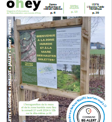 L’Inf’Ohey n°63, votre bulletin communal, printemps 2024