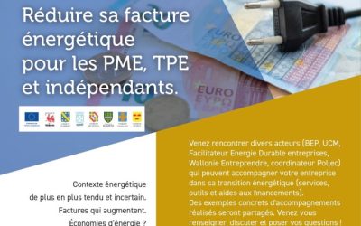 Réduire ses factures énergétiques pour les PME, TPE et indépendants (vendredi 09/10/2026)