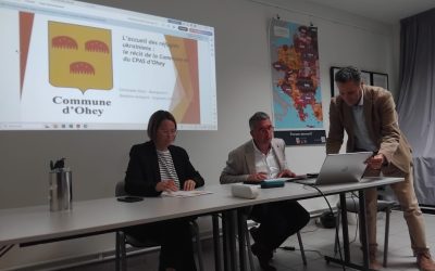 Ohey partage son expérience lors d’une formation sur l’accueil des réfugiés roms ukrainiens