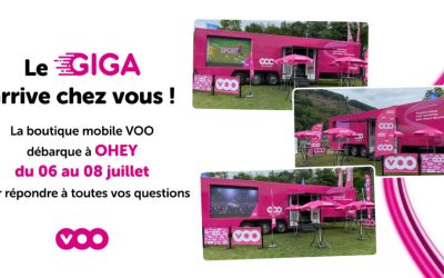 VOO annonce le déploiement de l&rsquo;internet haut débit à Ohey