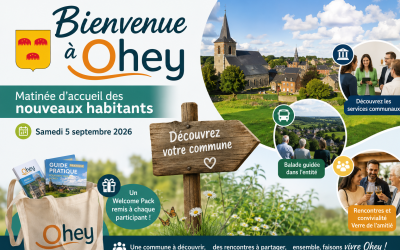 Matinée d&rsquo;accueil des nouveaux habitants d&rsquo;Ohey