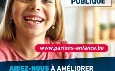 Enquête « Parlons enfance » de l’ONE