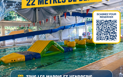 Parcours gonflable aquatique