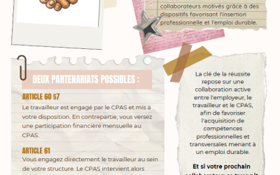 Le CPAS d’Ohey recherche des partenariats professionnels